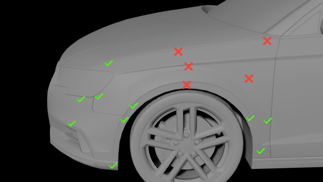 Покрасить локально элемент кузова Покрасить локально элемент кузова